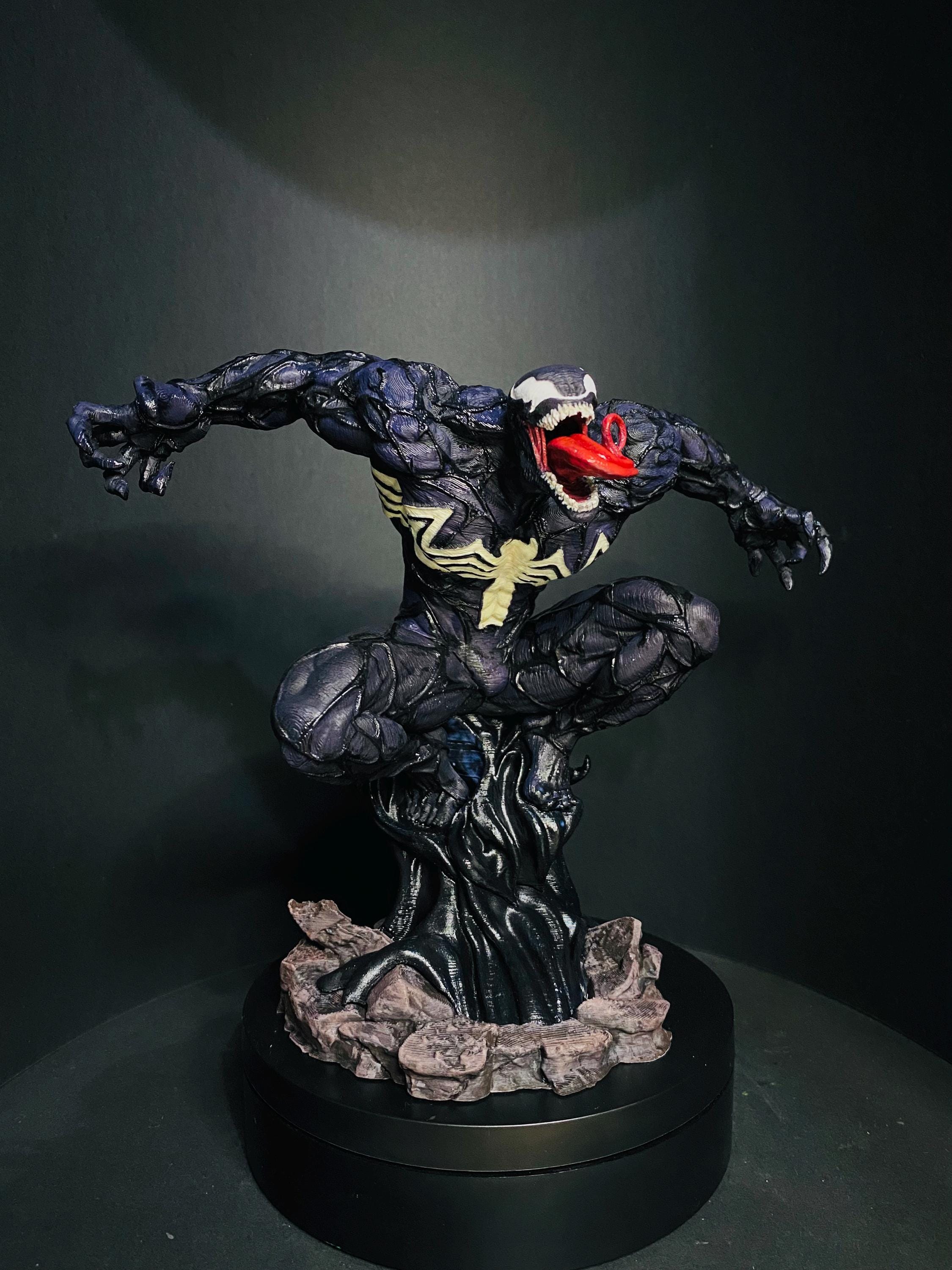 Venom - 3D Printed & Hand-painted Action Figure | Eddie Brock