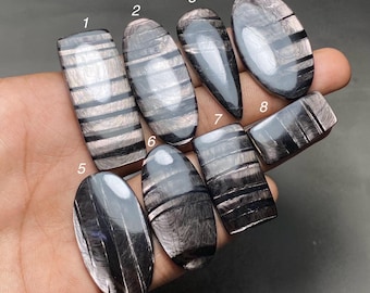 Natural Hypersthene Cabochon, Loose Gemstones