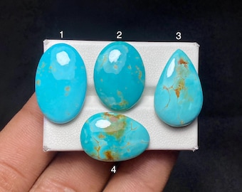 Natuurlijke Arizona-turkoois cabochon, losse edelsteen voor het maken van sieraden