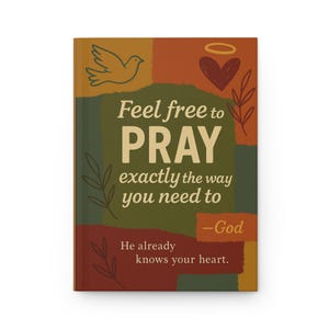 Christian Prayer Journal, Inspirational Journal for Reflection, Mindfulness, Self-Help, Devotional Diary, Guided Prayer Book