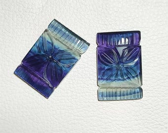 Flitsende cabochons van fluoriet: edelsteensieraden maken