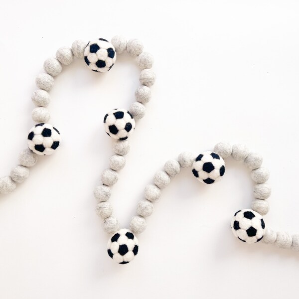 Soccer Garland Etsy