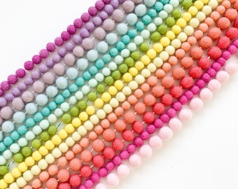 Spring Rainbow Mini Felt Ball Garlands, Bunting, Banner - 14 Color Options