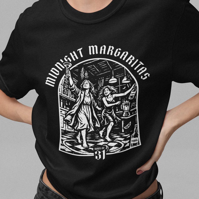 Practical Magic Midnight Margaritas Shirt Owens Sisters Witch Tee Halloween Witch Graphic Shirt 90s Witch Movie Shirt Margaritas Scene Tee image 5