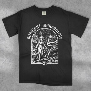 Practical Magic Midnight Margaritas Shirt Owens Sisters Witch Tee Halloween Witch Graphic Shirt 90s Witch Movie Shirt Margaritas Scene Tee image 1
