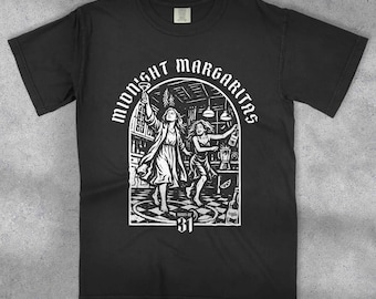 Practical Magic Midnight Margaritas Shirt Owens Sisters Witch Tee Halloween Witch Graphic Shirt 90s Witch Movie Shirt Margaritas Scene Tee