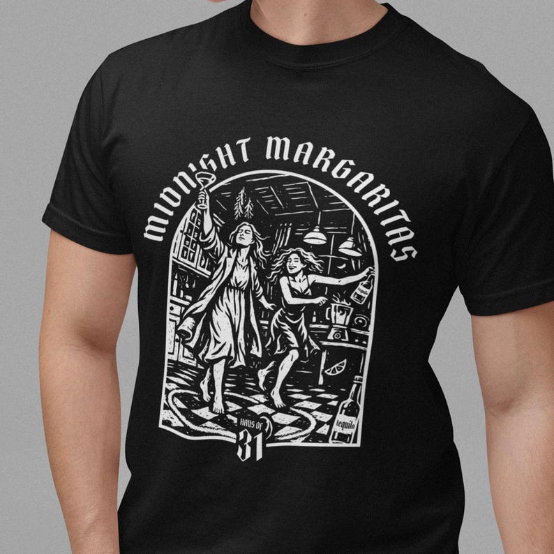 Practical Magic Midnight Margaritas Shirt Owens Sisters Witch Tee Halloween Witch Graphic Shirt 90s Witch Movie Shirt Margaritas Scene Tee image 7