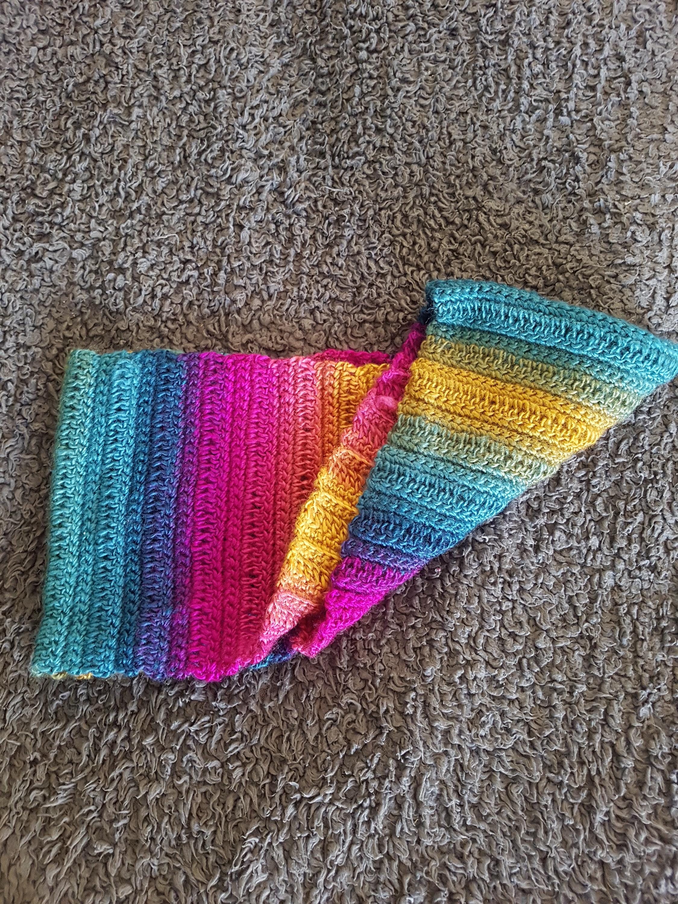 Infinity Scarf - Blue Yellow Nice - Thumbnail 2