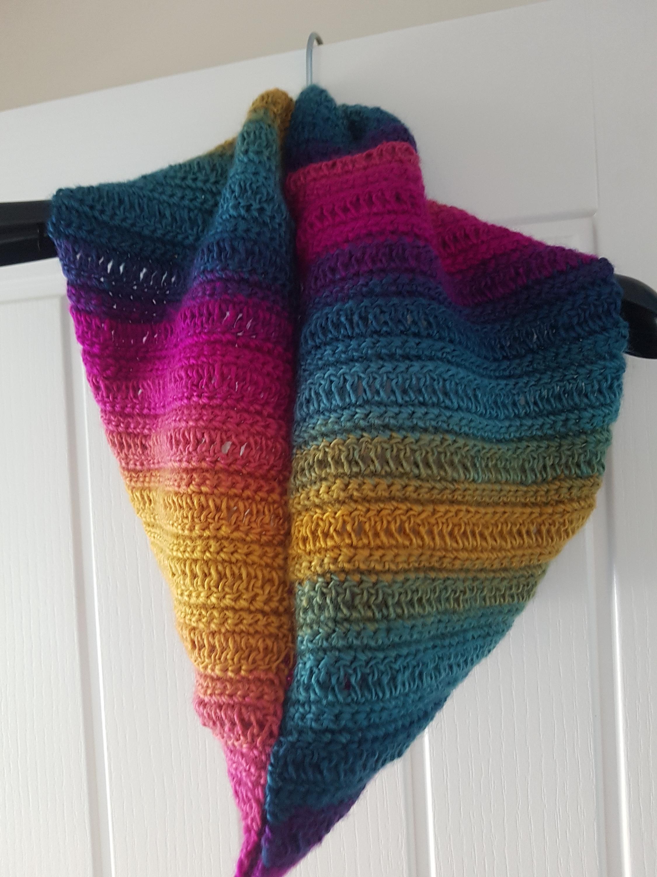 Infinity Scarf - Blue Yellow Nice - Thumbnail 3