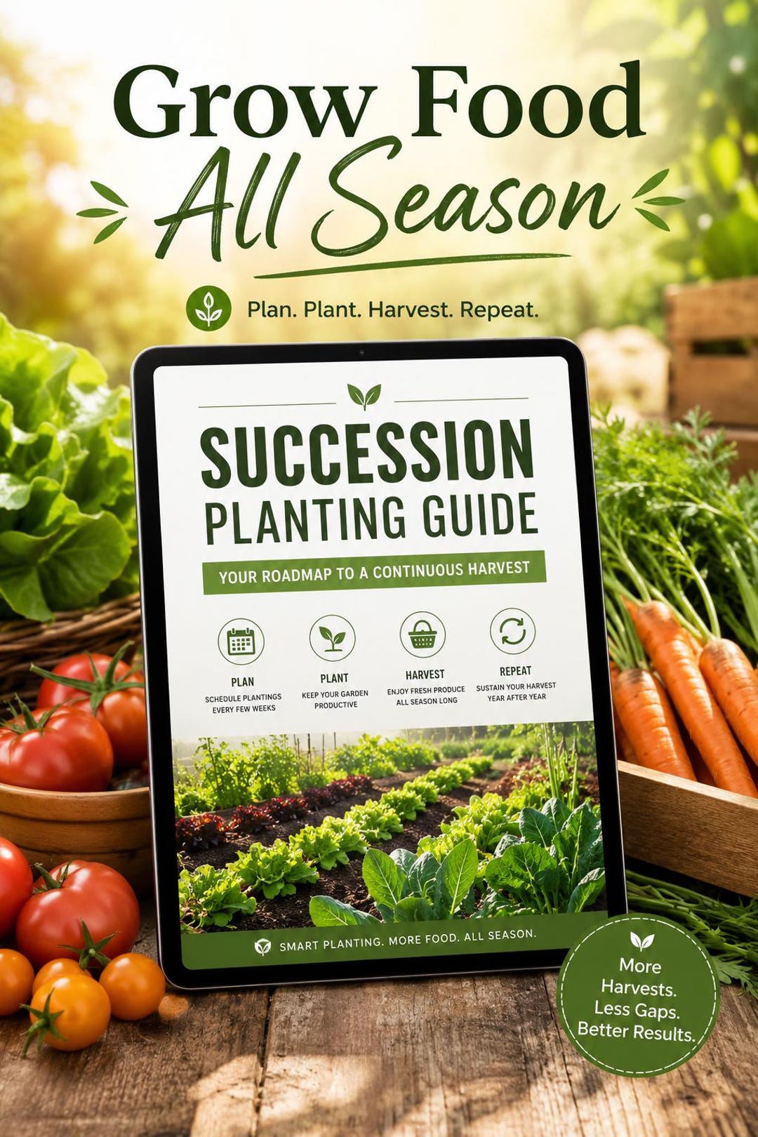 Garden Planting Guide.pdf Succession Planting Guide PDF | Grow Vegetables All Season | Zone 4 5 6 ...