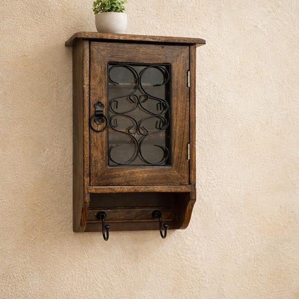 Wooden Key Holder Key Holder For Wall | Key Hooks | Key Rack | Key Holder | Wall Key Holder | Key Hanger | Car Key Holder Entryway Organizer