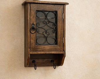 Llavero vintage para pared, llavero de pared, ganchos de pared, organizador de llaves