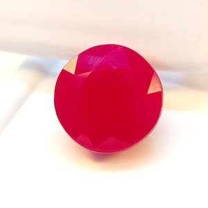 Natural Red Beryl Red Bixbite  8-10 Ct Shape Round Cut Certified Loose Gemstone Rings Size Gemstone Real Gemstone AB115