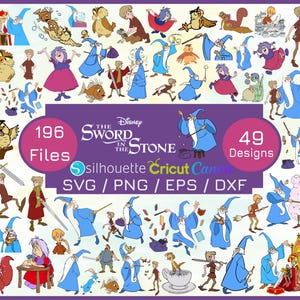 Sword in the Stone svg, Sword in the Stone PNG, svg files for cricut, svg bundle, Disney svg, cartoon, halloween cartoon, halloween png