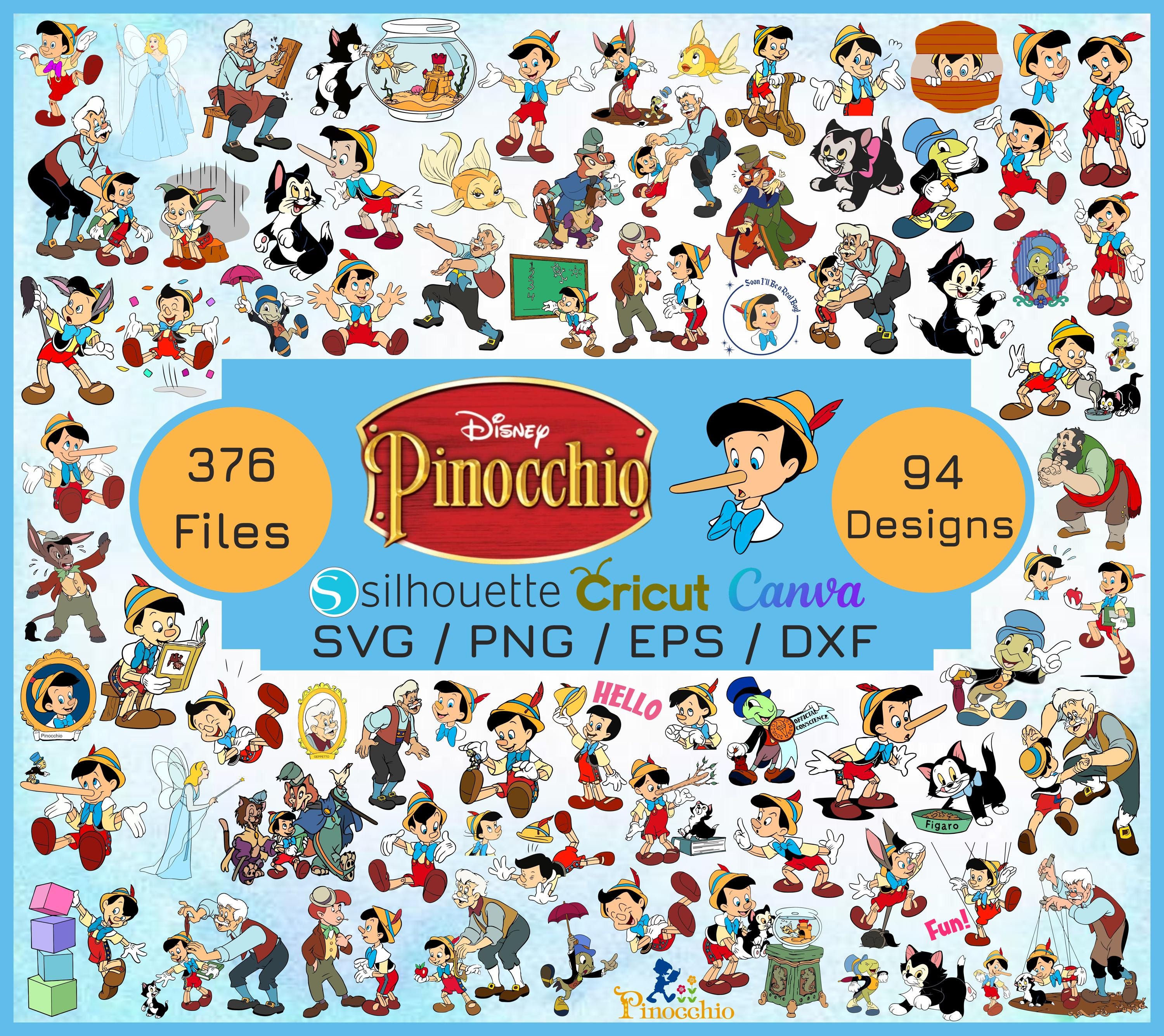 Pinocchio gepetto - Etsy 日本, image size:3000x2670