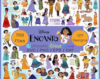 Encanto svg Mega Bundle / Encanto Svg/ Encanto PNG Clipart Bundle, Encanto SVG, Mirabel Bruno png