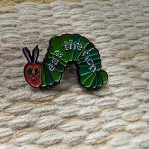 Eat the rich pin