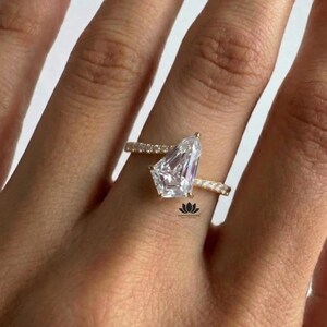 kite cut lab grown diamond engagement ring geometric
unique kite diamond ring 14k gold pave band
geometric diamond ring modern engagement style
alternative engagement ring kite shape design
kite shaped diamond ring proposal idea unique
14k gold kite ring close up fine jewelry shot
modern architectural engagement ring geometric shape
statement kite diamond ring hand model lifestyle
lab grown diamond kite ring unique bridal jewelry
contemporary engagement ring alternative bride style