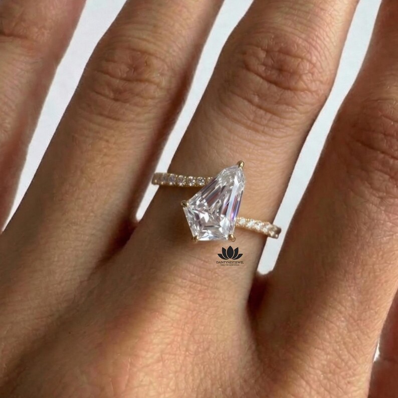 kite cut lab grown diamond engagement ring geometric
unique kite diamond ring 14k gold pave band
geometric diamond ring modern engagement style
alternative engagement ring kite shape design
kite shaped diamond ring proposal idea unique
14k gold kite ring close up fine jewelry shot
modern architectural engagement ring geometric shape
statement kite diamond ring hand model lifestyle
lab grown diamond kite ring unique bridal jewelry
contemporary engagement ring alternative bride style