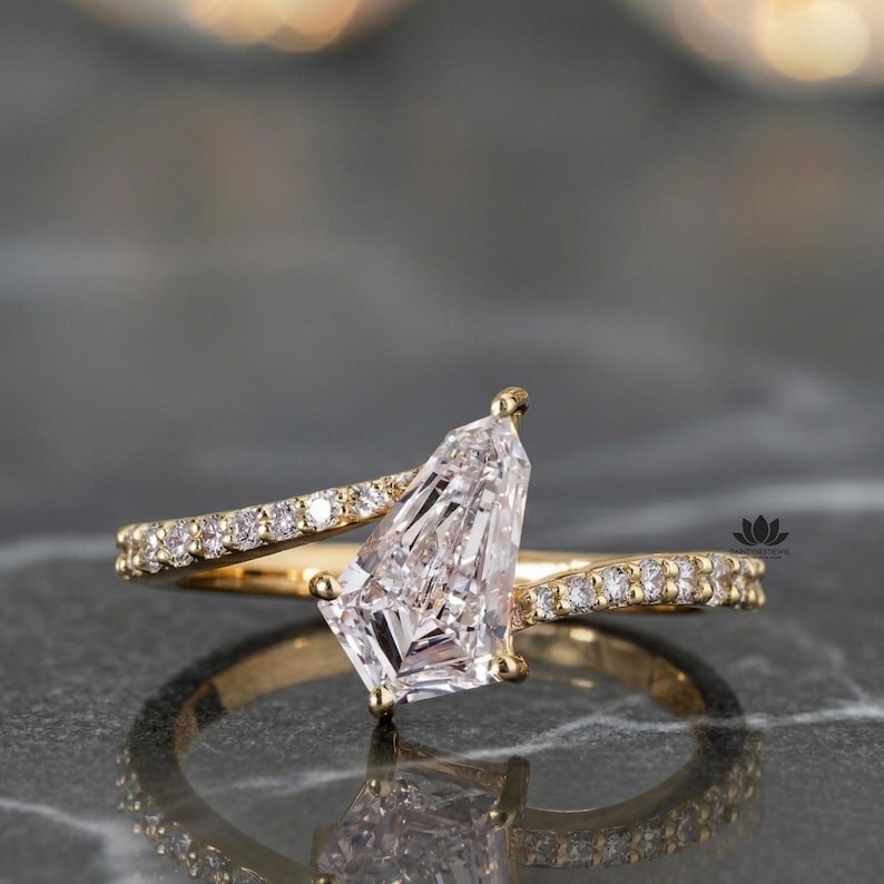 kite cut lab grown diamond engagement ring geometric
unique kite diamond ring 14k gold pave band
geometric diamond ring modern engagement style
alternative engagement ring kite shape design
kite shaped diamond ring proposal idea unique
14k gold kite ring close up fine jewelry shot
modern architectural engagement ring geometric shape
statement kite diamond ring hand model lifestyle
lab grown diamond kite ring unique bridal jewelry
contemporary engagement ring alternative bride style