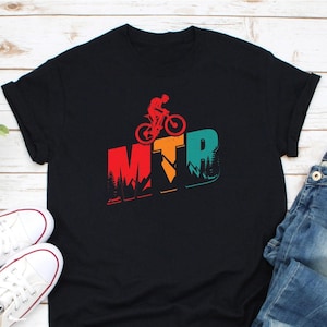 MTB Shirt, Mountain Bike Shirt, Mountain Biker Gift, Mountain Biker Dad, Bike Lover Shirt, Mountain Biking Enthusiasts Shirt, Gift For MTB