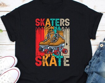 Shirt rolschaatsen, shirt rolschaatsen, liefhebber rolschaatsen, shirt skater meisje, rolschaatsfeest, derbyshirt rolschaatsen
