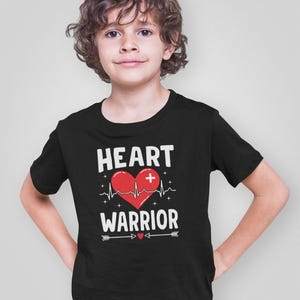 Heart Warrior Kids Adult Shirt, Congenital Disease Shirt, CHD Awareness Shirt, Cardiomyopathy Shirt, Heart Disease Patient, Cardiac Arrest
