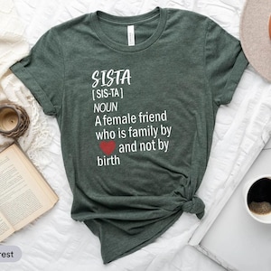 Sista Definition Shirt, Sister Birthday Shirt, Sorority Sister Shirt, Big Sister Shirt, Sarcastic Sister Shirt, Gift For Sister, Sister Tee
