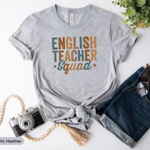 English Teacher Squad Shirt, ESL Teacher, Gift For Teacher, Grammar Teacher Shirt, English Teacher Shirt, Gift For ESL Teacher, ESL Support