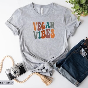 Vegan Vibes Shirt, Powered by Plants, Vegan Lifestyle Shirt, Vegan Diet Shirt, Team Herbivore Shirt, Vegetarian Shirt, Rescue Animals Shirt