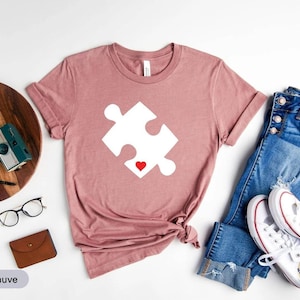 Shirt puzzelstukje, cadeau voor puzzelliefhebber, shirt puzzelexpert, shirt puzzelexpert, shirt puzzeloplosser, shirt puzzelmeester, ik hou van puzzel, shirt puzzelliefhebber afbeelding 1