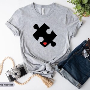 Shirt puzzelstukje, cadeau voor puzzelliefhebber, shirt puzzelexpert, shirt puzzelexpert, shirt puzzeloplosser, shirt puzzelmeester, ik hou van puzzel, shirt puzzelliefhebber afbeelding 5