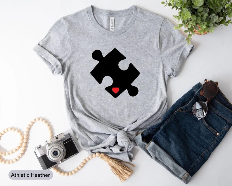 Shirt puzzelstukje, cadeau voor puzzelliefhebber, shirt puzzelexpert, shirt puzzelexpert, shirt puzzeloplosser, shirt puzzelmeester, ik hou van puzzel, shirt puzzelliefhebber afbeelding 5