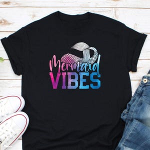 Mermaid Vibes Shirt, Beach Lover Shirt, Summer Squad Shirt, Mermaid Lovers Shirt, Summer Vibes Shirt, Summer Lover Shirt, Mermaid Tail Tee