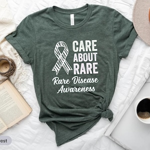 Care About Rare Shirt, Rare Disease Awareness Shirt, Rare Disease Day Shirt, Rare Disease Warrior Shirt, Rare Chronic Illness Shirt