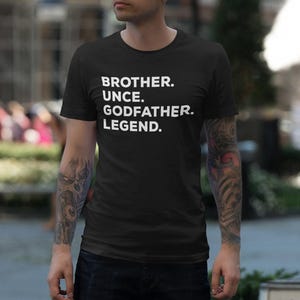 Bruder Onkel Pate Legende T Shirt | Pate Geschenk für Onkel Bruder T-Shirt, Onkel Geschenk, Geschenk für Onkel, Pate Onkel Tshirt