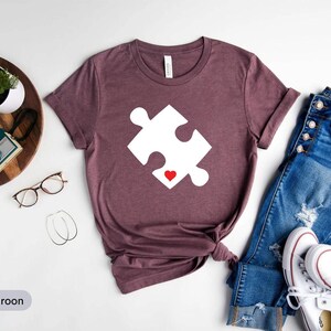 Shirt puzzelstukje, cadeau voor puzzelliefhebber, shirt puzzelexpert, shirt puzzelexpert, shirt puzzeloplosser, shirt puzzelmeester, ik hou van puzzel, shirt puzzelliefhebber afbeelding 6