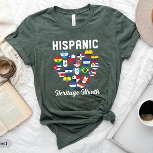 Hispanic Heritage Month Shirt, Empowered Latina Shirt, Fierce Latina Shirt, Mexican Pride Shirt, Spanish Shirt, Hispanic Countries Shirt