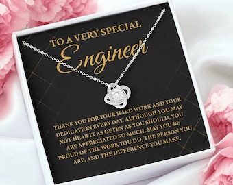 Collar para una ingeniera muy especial, para ingeniera, regalo para ingeniera, regalo para ingeniera nueva, regalo para futura ingeniera, collar para ingeniera nueva