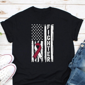 Head Neck Cancer Shirt, Cancer Fighter Shirt, Cancer Support Shirt, Throat Cancer Shirt, Cancer Awareness Tee, Cancer Warrior