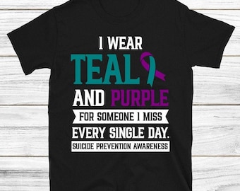 Camiseta de concientización sobre el suicidio, camiseta de prevención del suicidio, regalo para la prevención del suicidio, regalo para la concientización sobre el suicidio, camiseta para la depresión, camiseta para la salud mental