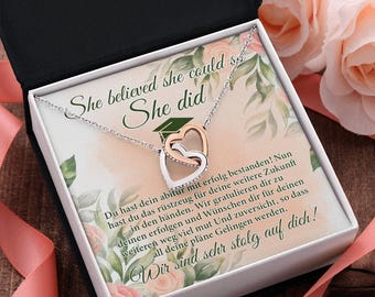 She Believed She Could So She Did Necklace, Gift For Graduation, Accomplishment Women Retirement, Feminist Necklace, Women Empowerment