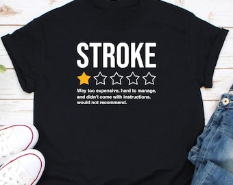 Stroke Survivor Shirt, Heart Disease Survivor Shirt, Stroke Warrior Gift, Cardiac Arrest Shirt, Heart Patient Shirt, Stroke Awareness Shirt