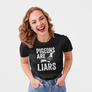 Shirt Pigeons Are Liars, Birds Are not Real Shirt, shirt vogels kijken, shirt regering complot, shirt vogels bespioneerd, shirt vogels grap