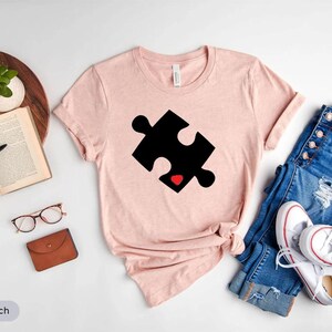 Shirt puzzelstukje, cadeau voor puzzelliefhebber, shirt puzzelexpert, shirt puzzelexpert, shirt puzzeloplosser, shirt puzzelmeester, ik hou van puzzel, shirt puzzelliefhebber afbeelding 2