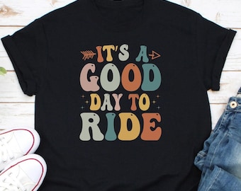 Chemise C'est une bonne journée pour rouler, chemise de vélo, chemise amateur de vélo, chemise de vélo, chemise de vélo, chemise de cycliste, chemise de vététiste, chemise de vélo