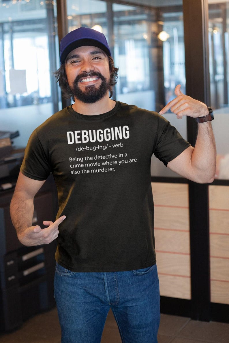 Chemise de définition de débogage, Chemise de codage de bogues, Chemise de programmeur informatique, Chemise de programmation de conception, Chemise d'informatique, T-shirt de geek informatique image 1