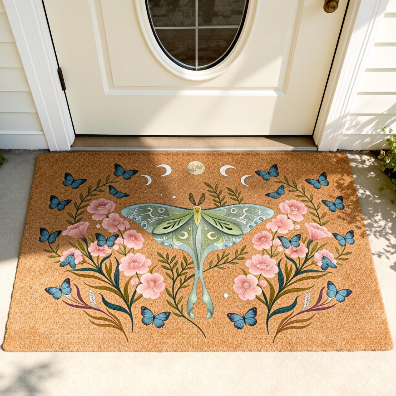 Alfombra Antideslizante Lavable A Máquina, Diseño Borde Galleta, Beige Oscuro, De Turquía