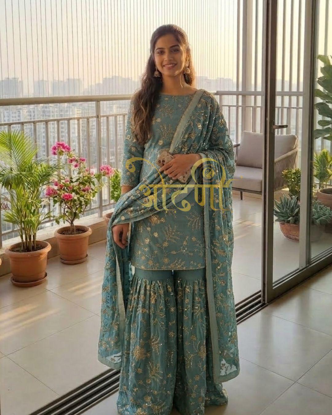 Sharara Suit Plus Size - Etsy