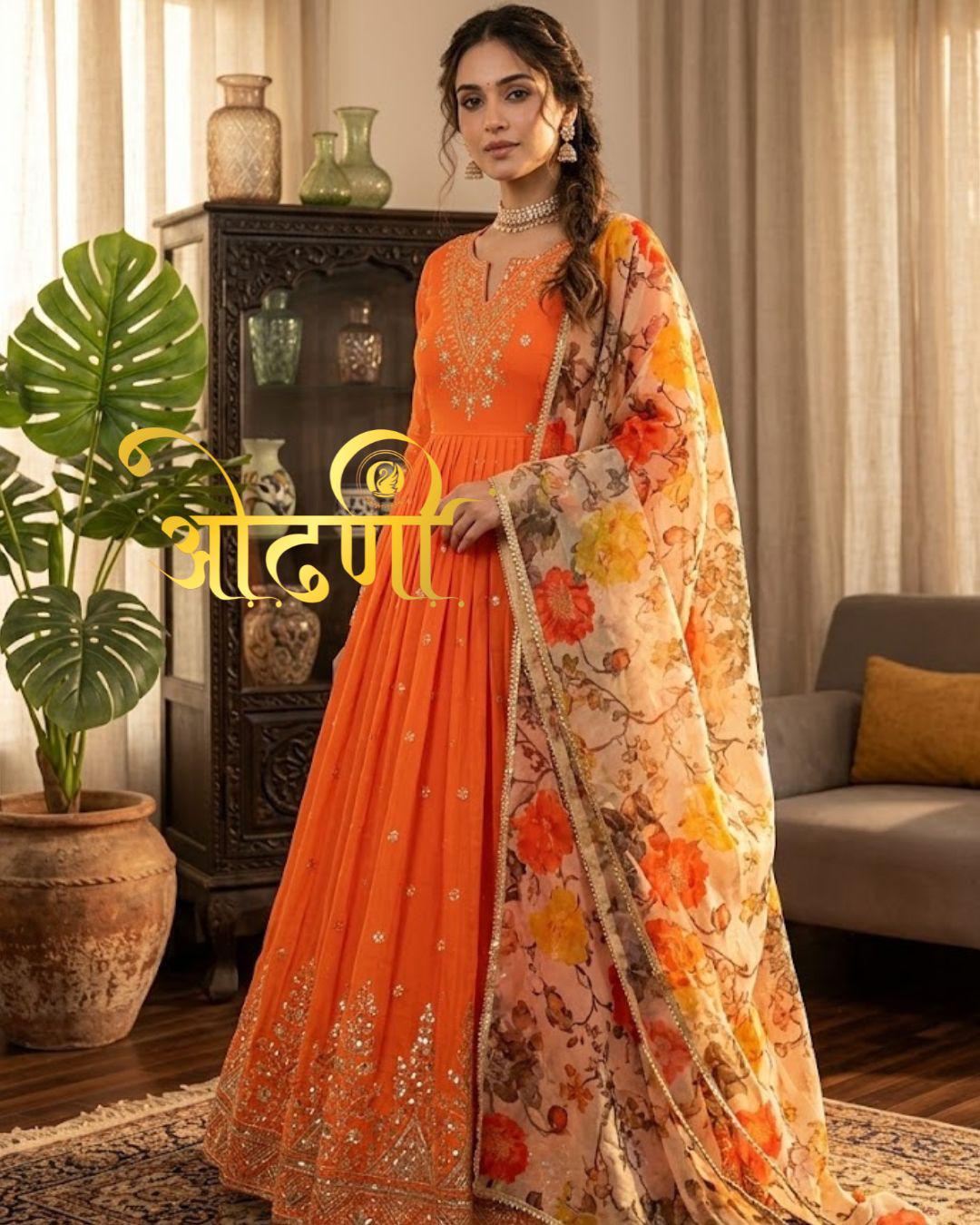Indian Long Dress - Etsy Indian Long Dress - Etsy